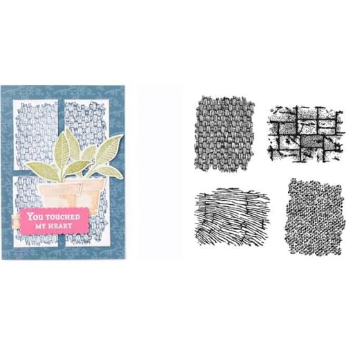 Metal Cutting Dies and Stamps For Scrapbooking Craft Stencil Seal Sheet Decor Embossing Template Decoration Clear Stamps And Die