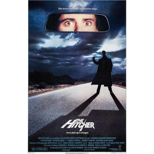 THE HITCHER Movie Art Film Print Silk Poster Home Wall Decor 24x36inch