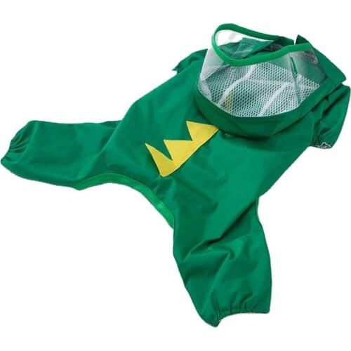 Windproof Custom Comfortable Waterproof Spring Summer Dog Pet Raincoat Safety Pet Reflective Clothes Dog Raincoat