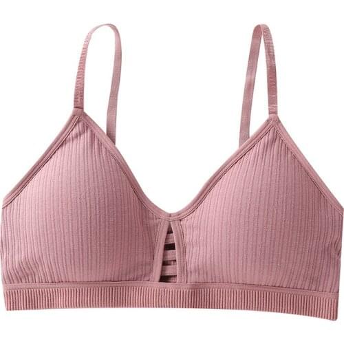 Women Tube Top Cotton Bra Crop Top Female Seamless Underwear Tube Bra Wireless Bralette Sexy Lingerie Cropped Bandeau Top