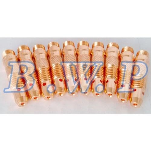 10pcs TIG Collet Bodies 5/64" 2.0mm 10N31M For Welding Torches Consumables WP-17 18 26 Series