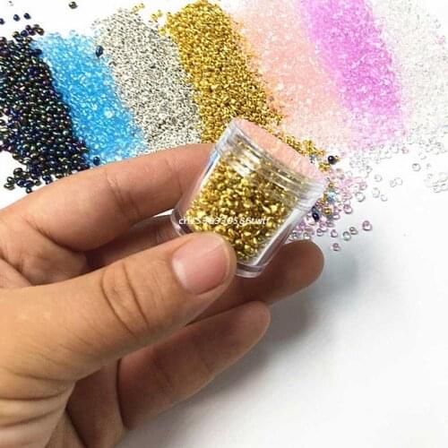 15g Acrylic Crystal Sea Glass Resin Fillers Aurora Crystals Stones DIY UV Resin Epoxy Resin Jewelry Making Mold Dropship