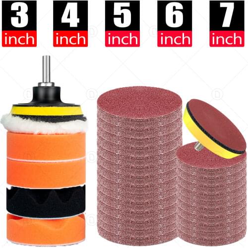 2 Inch 50mm Soft Interface Pads Discs For Hook and Loop Sponge Cushion Buffer Backing Pad Protection Sanding Disc Abrasive