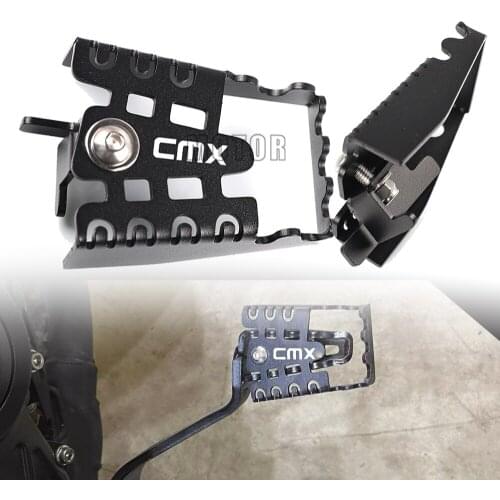 CNC aluminum Motor Brake block Anti Skid Pedal Brake Pedal Rebel For Honda Rebel CMX300 CMX500 CMX 300 500 217 2018 2019 2021