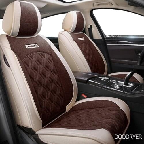 DOODRYER flax car seat covers for infiniti fx fx35 fx37 g25 g35 q50 q60 qx50 q70L qx56 qx60 qx70 qx80 jx35 ESQ seat cover cars