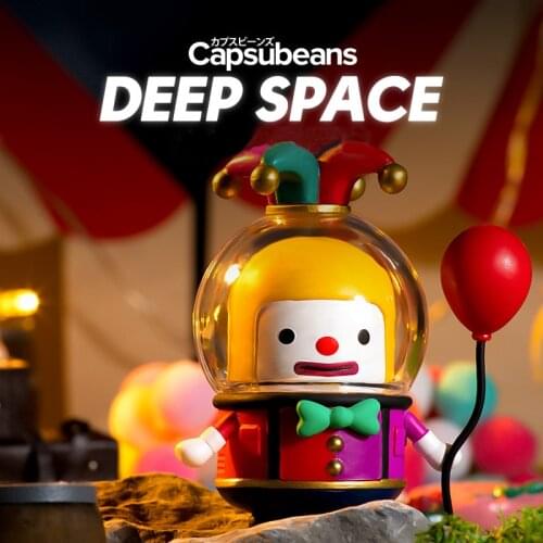 Blind Box Capsubeans Spaceman Series Cute Tide Play Figure Handmade Decoration Gift