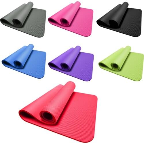 Yoga Mat Non-Slip Extra Thick Eco Friendly Exercise Workout Mat with Carrying