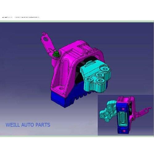 WEILL 1001200XSZ08A ENGINE MOUNT ASSY RH for Great Wall HAVAL H2
