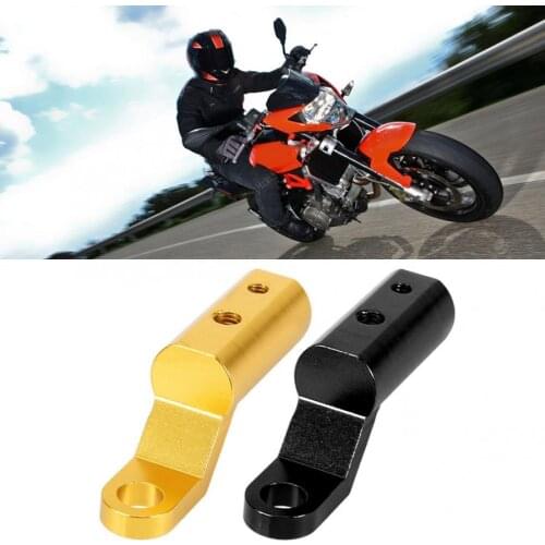 Rearview Mirror Base Extension Mount Bracket Hooks Support Holder for Motorcycles Scooter High hardness No deformation Scooter