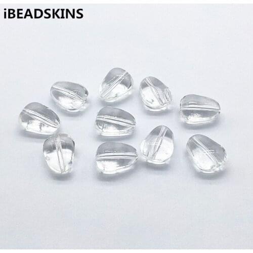 New arrival! 18x14mm 250pcs Clear acrylic irregular drop shape beads for Earrings parts,hand Made Jewelry Findings & Components