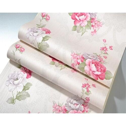 Beibehang European garden deep embossed flowers wallpaper living room bedroom TV backdrop home decoration hotel 3d wallpaper