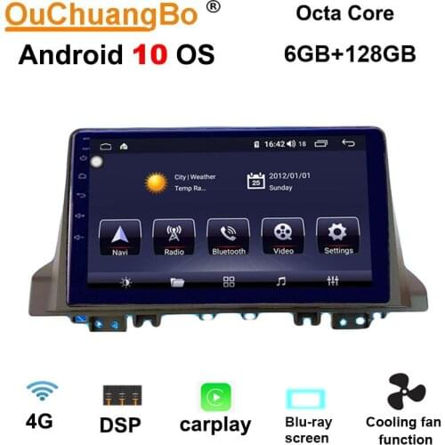 Ouchuangbo android 10 audio player radio recorder for JAC Refine S5 with gps navigation 8 core