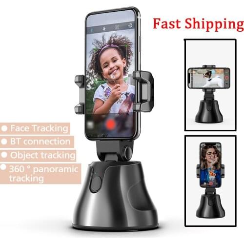 Selfie Gimbal Smartphone Selfie Shooting Gimbal Intelligent 360° Face & Object Follow Up Selfie Stick For Photo Vlog Live Record