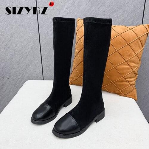 Женские высокие сапоги SIZYBZ China At AliExpress