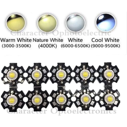 10PCS 3W High Power LED Chip Light White Red Blue Green IR 850nm 940nm light-emitting diode