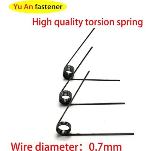 V-Spring, 0.7 Wire Diameter Torsion Small Torsion Spring, Hairpin Spring, 180/120/90/60 Degree Torsion Torsion Spring, 5pcs