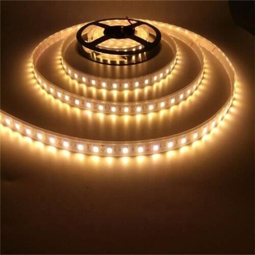50m IP67 IP68 Waterproof LED Strip 5050 DC12V Underwater Outdoor Safety RGB LED Strip Swimming Pool Fish Tank Led Soft Tape