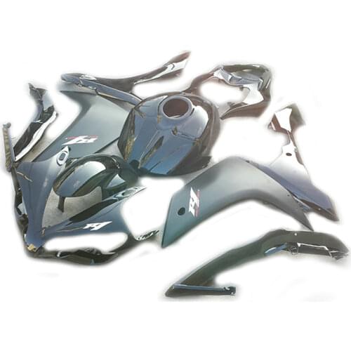 High grade Injection fairing kit fit for YAMAHA 2007 2008 YZFR1 YZF R1 07 08 black motorcycle fairings body kits YB08