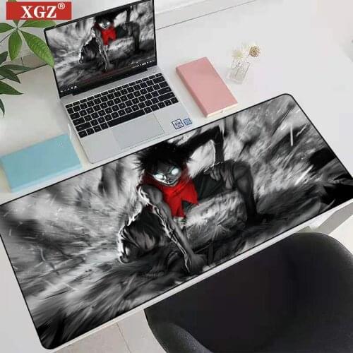 Xgz Cool Animation Game Mouse Pad Lock Edge Keyboard Mouse Pad Suitable for 400x900mm Mouse Pad Gamer Best Seller Cs Go Xxl