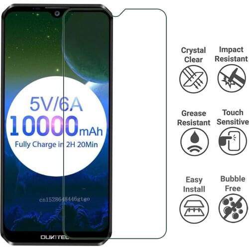 9H Protective Tempered Glass for Oukitel K12 GLASS Screen Protector Mobile Phone Front Film for Oukitel K 12 Case Glass Cover