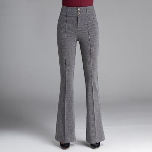 Women pants Slim spring autumn High waist pant casual pants Women 16139