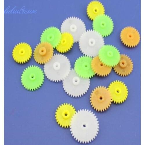 0.5 modulus Hexagon Hole Wheel Gear Plastic Gear Four-wheel Drive Gear Wheel