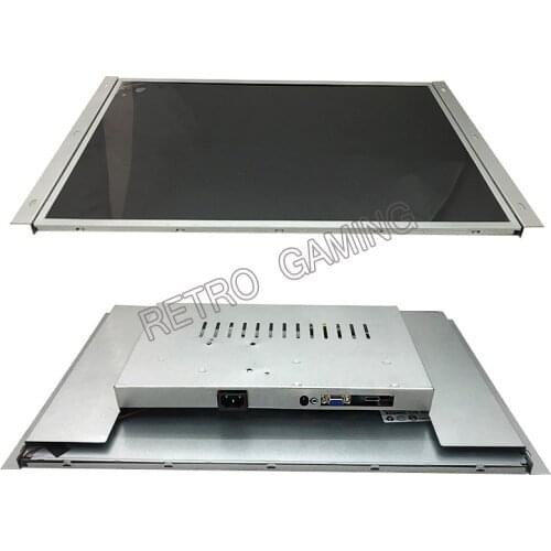 2pcs/lot Good Quality 19 / 22 / 26 / 32 inch VGA/HDMI display LCD monitor replacement screen for DIY arcade cabinet game machine