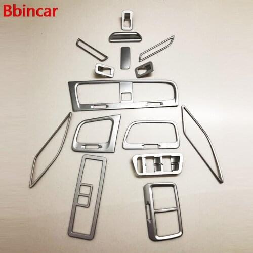 Bbincar ABS Chrome Air Vent Outlet Window Switch Co Pilot Box Celling Handle For Volkswagen VW Golf 7 MK7 Interior Trim