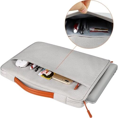 Business Men Women Briefcase Sleeve Case For Laptop 11",13",14" inch,Bag For Macbook Air 2020 Pro 13.3" 15.4 Retina 15 12" Bags