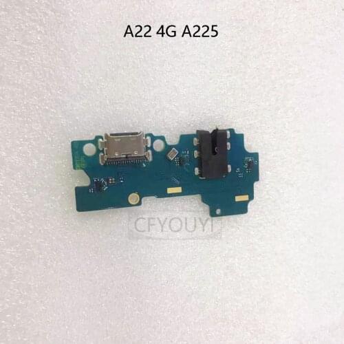For Samsung Galaxy A22 4G A225F (EU Version) Charging Port Dock Connector Flex Cable Part
