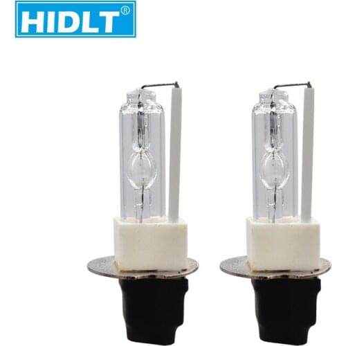 HIDLT 35W H3C 3000K Xenon HID Bulb 55W H3 Ceramics Base HID Car Headlight Bulb Lamps Yellow 4300K 5000K 6000K 8000K Crystal Blue
