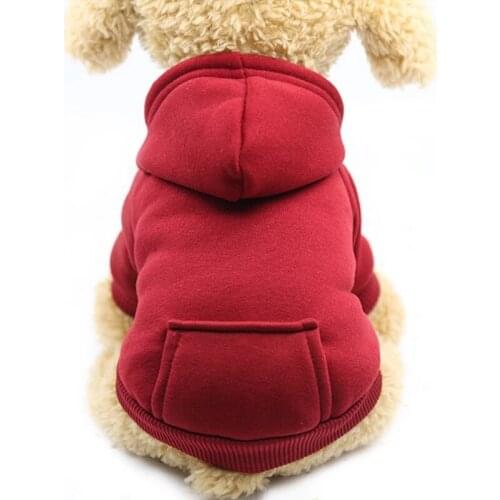 Chinese Supplier Keep Warm Pet Clothes Cats Small Dogs Puppys Winter Clothing Coat Hoodies
