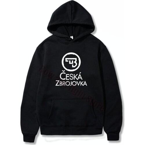 Mens Hoodies Fashion Hot sale New CZ Ceska Zbrojovka Czech Firearms Men and Women Sweatshirt hoody Tops