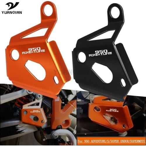 950 ADVENTURE S New Motocycle Rear Brake Reservoir Pump Protector Guards For 990 ADVENTURE/S/R SMT SUPERMOTO/R 950 SUPER ENDURO