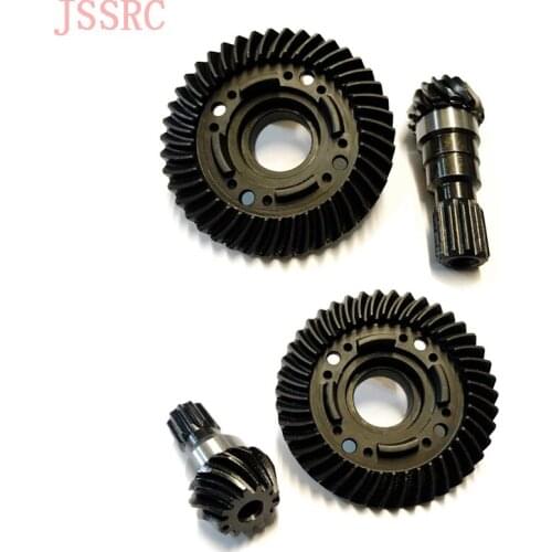 For RC Car 1/5 Traxxas X-Maxx MAXX6S 8S Front Or Rear Hard Chrome Steel Spiral Cut Differential Ring Pinion Gear 7777X 7778X