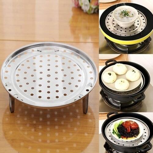 Stainless Steel TriangleSteamer Shelf Water-proof Buns Steaming Tray Multifunction Durable Home Steamer Rack Kitchen Accessories