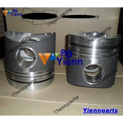 For Daewoo Doosan D2848 P158LE Piston With Pin And Clips 65.02501-0708 For Doosan Deawoo Diesel Engine Repair Parts