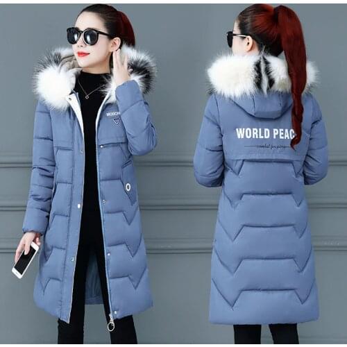 Женские пуховики с мехом QEWSDRFG China At AliExpress