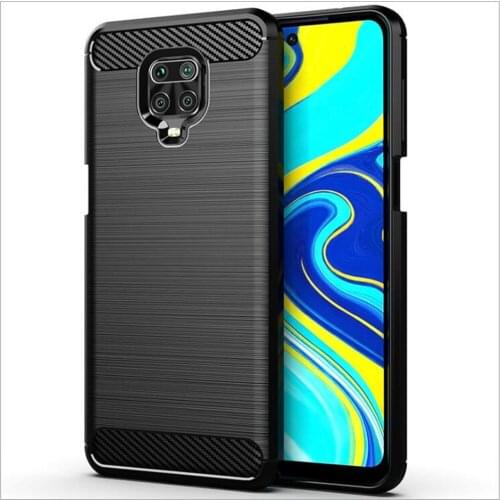Carbon Fiber Silicone Phone Case For Xiaomi Redmi 8A 8 7 7A Note 8 8T Pro 9 9s Pro Max Cover Shockproof TPU Case