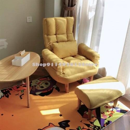 Tatami Chair Single Fan Breastfeeding Nursing Lounge Chair Small Apartment Bedroom Chair Leisure Balcony Reclining Lazy Sofa