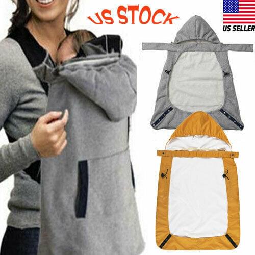 Imcute 2020 Newborn Baby Winter Cover Brand Baby Warm Cover Windproof Cloak Blanket Baby Carrier Funtional Gray Yellow