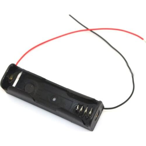 1Pcs 18650 Battery Holder Connector Connector Case Box With Wire Cable Switch On&Off For 3.7V 18650 Lithium Battery