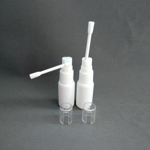 10/20/30ml side spray bottle plastic bottle Trunk spray bottle rotate liquid bottle 100 pcs