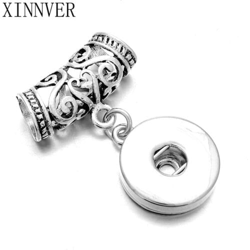 10pcs/lot Wholesale 18mm Snap Buttons Accessories Carve Flower For DIY Snap Bracelets & Necklace OEM Jewelry Accessory Fittings