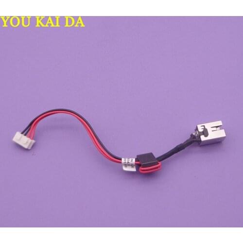 2pcs FOR TOSHIBA SATELLITE L50-A L50D-A DC JACK L50 DC Jack with cable DC Jack Power