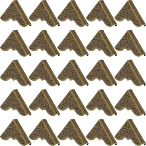 50pcs Book Page Corner Protectors Antique Corner Edge Guard Covers DIY Decors