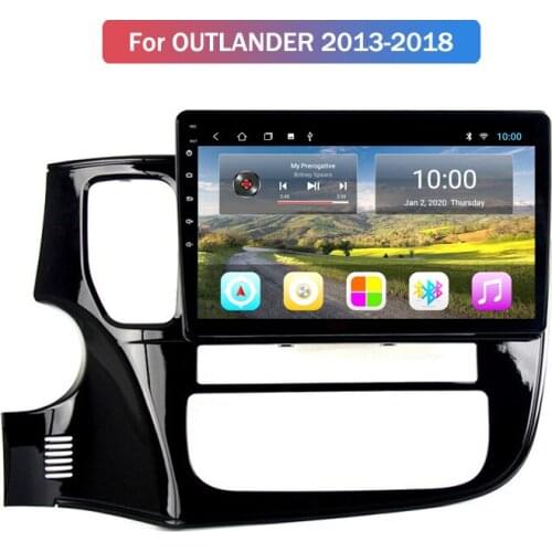 Android 9 car radio For Mitsubishi Outlander 13-18 Car Android Smart Large Screen Reversing Image Display 2G+32G car dvd player