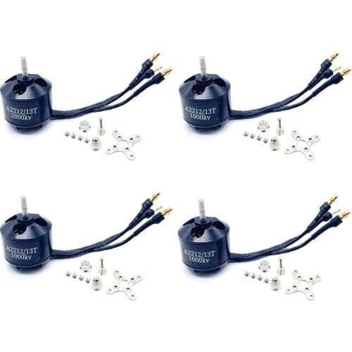 FEICHAO 4pcs A2212 2212 2S-3S Brushless Motor 930KV 1000KV 1400KV 2200KV 2450KV 2700KV For RC Aircraft Quadcopter Drone