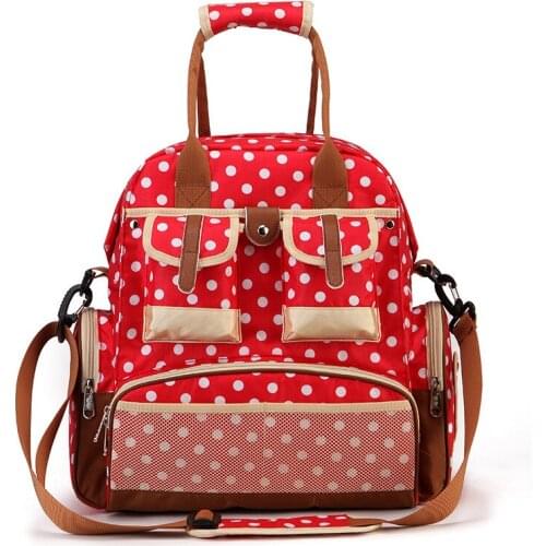 Large Capacity Nursing Bag Insular Fashion Mummy Maternity Diaper Bag Waterproof Travel Bag Stroller Nappy Bag Dropshipping