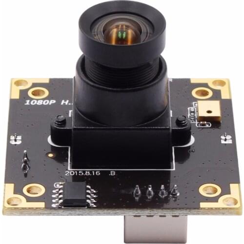 ELP 3.0 Megapixel 2048X1536 1080P No distortion lens H.264 30fps WDR USB Webcam Camera Module Board for advertising cameras